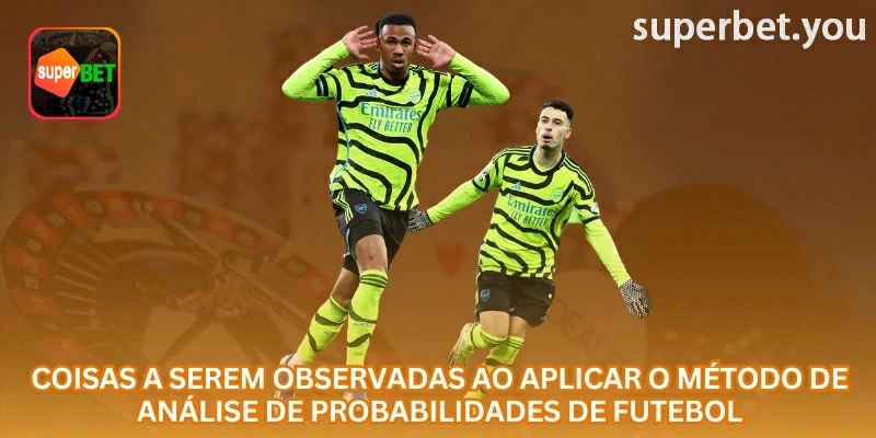 Tela de análise de odds no futebol disponível em superbet.you