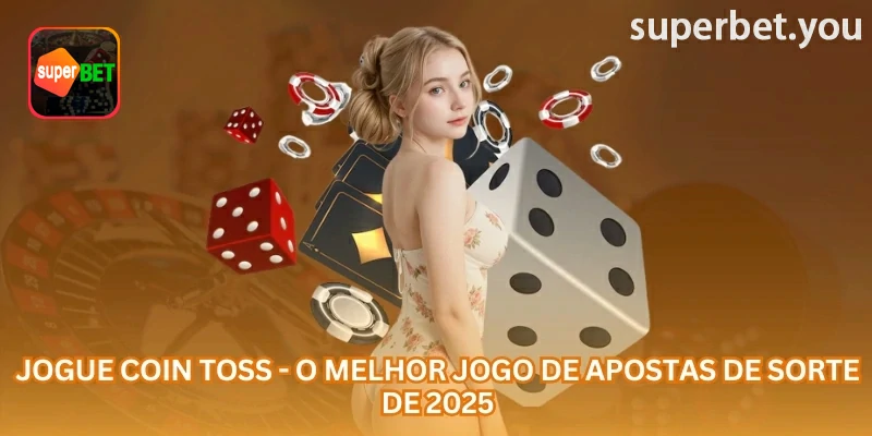 Coin Toss na superbet com informações da interface
